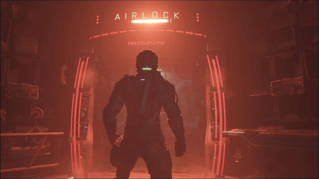 Callisto Protocol: Jakob Infront of the Airlock