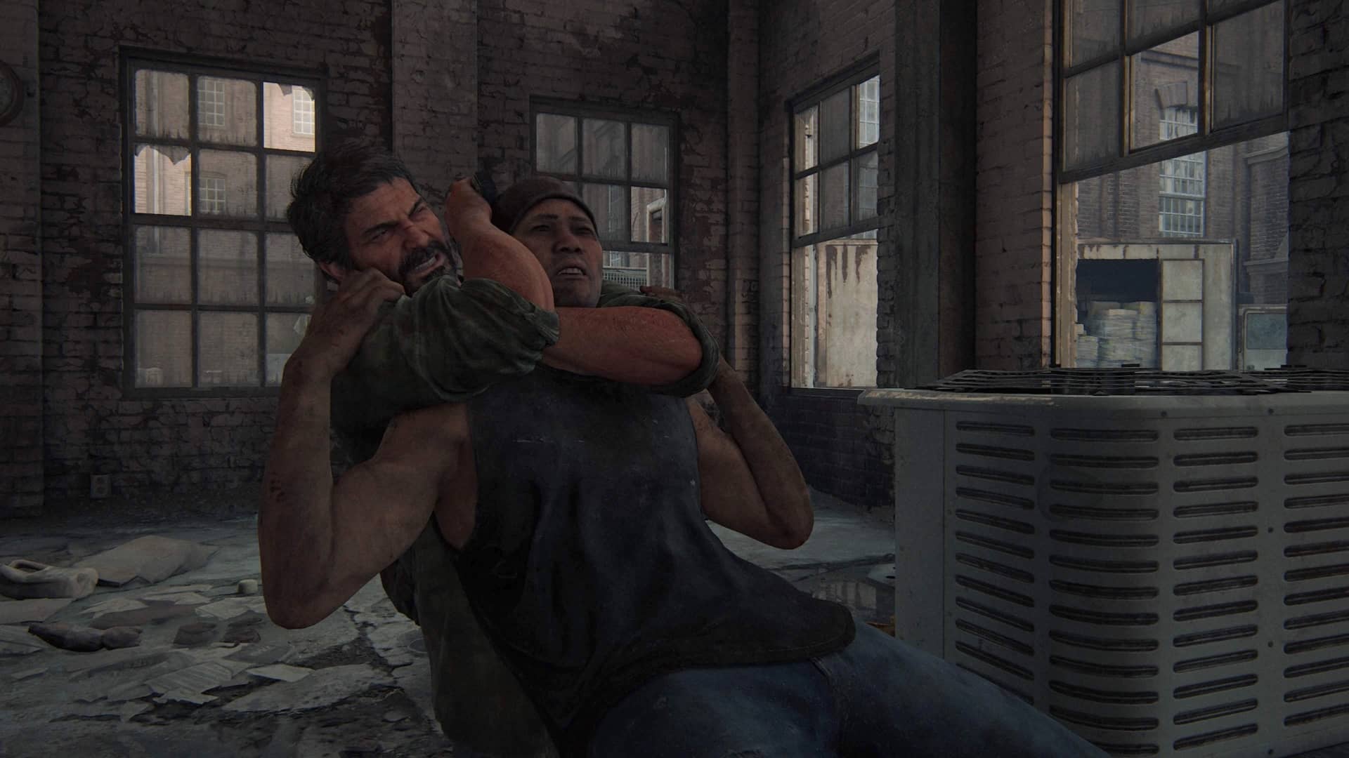 Last of Us Part 1 Remake Joel Stretching is Deadly Last of Us Part 1 Remake Joel Stretching is Deadly