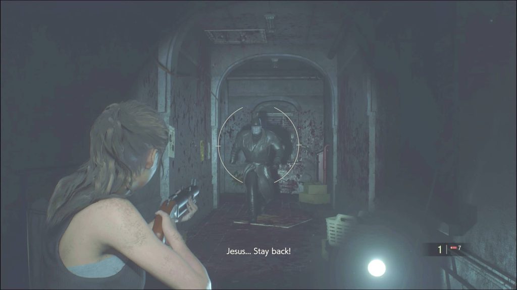 Resident Evil 2 Remake Jesus... Stay Back!