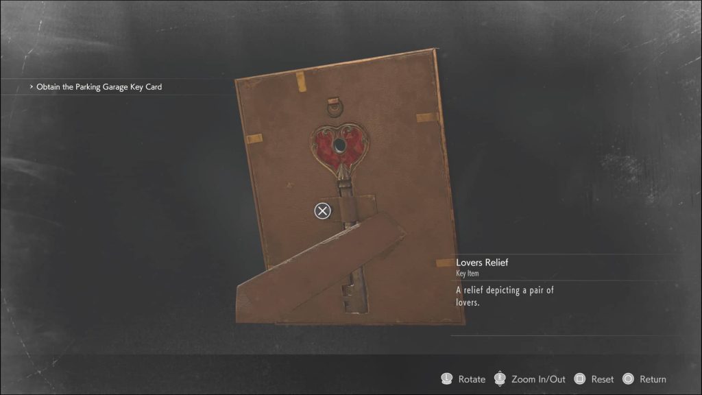Resident Evil 2 Remake The Parking Garage Key Card Detail