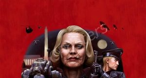 Wolfenstein II Exposed: The Bloody Crusade of Blazkowicz Against a Nazi Regime Wolfenstein II The-New-Colossus Poster