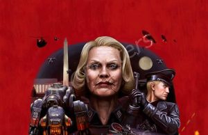 Wolfenstein II Exposed: The Bloody Crusade of Blazkowicz Against a Nazi Regime Wolfenstein II The-New-Colossus Poster