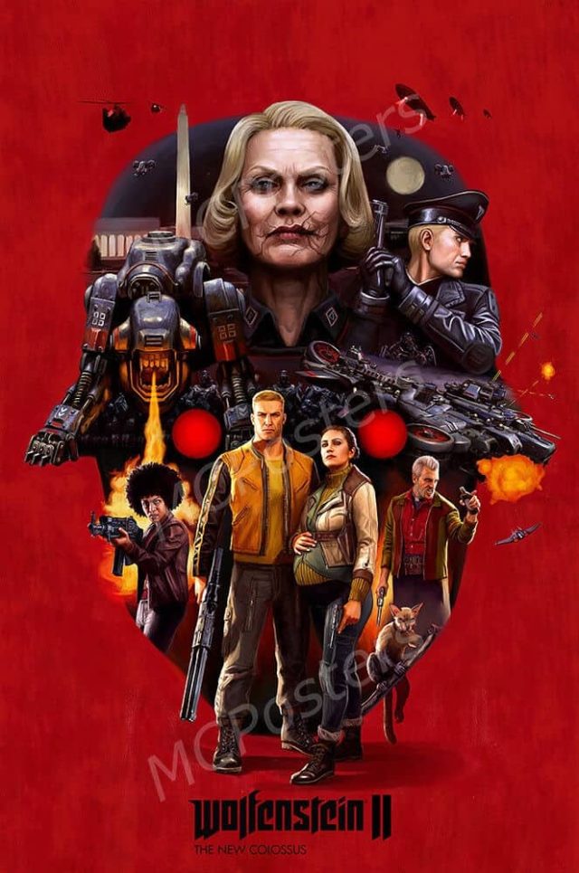 Wolfenstein II The-New-Colossus Poster