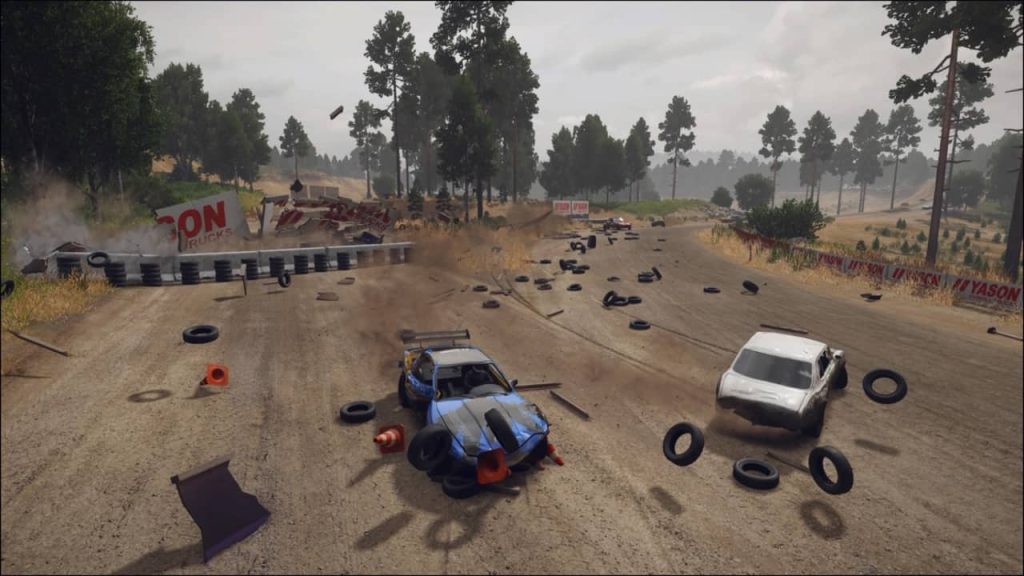 Wreckfest Collision Damage Happened