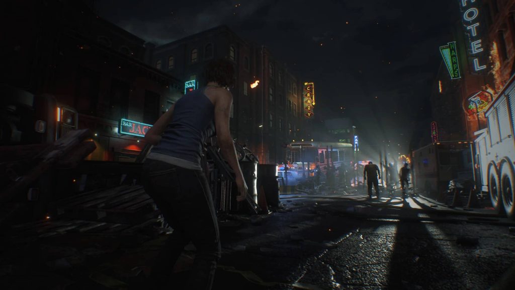 Resident Evil 3 Remake - Zombies Everywhere But Jill is Ready