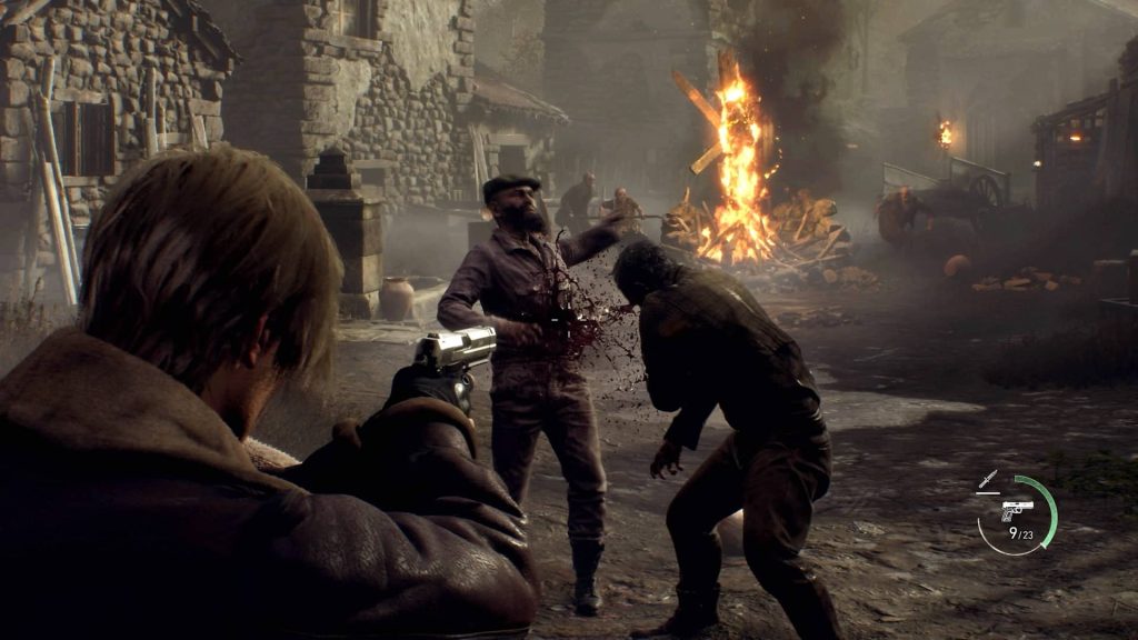 Resident Evil 4 Remake - Village Party Ongoing