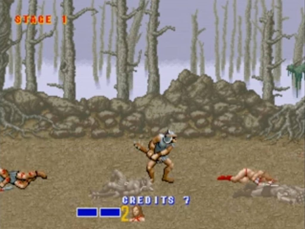 Golden Axe - Stage 1 got killed
