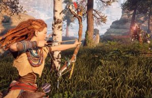 Horizon Zero Dawn: Aloy’s Unforgettable Sci-fi Robosaur Hunt Horizon Zero Dawn Front Picture