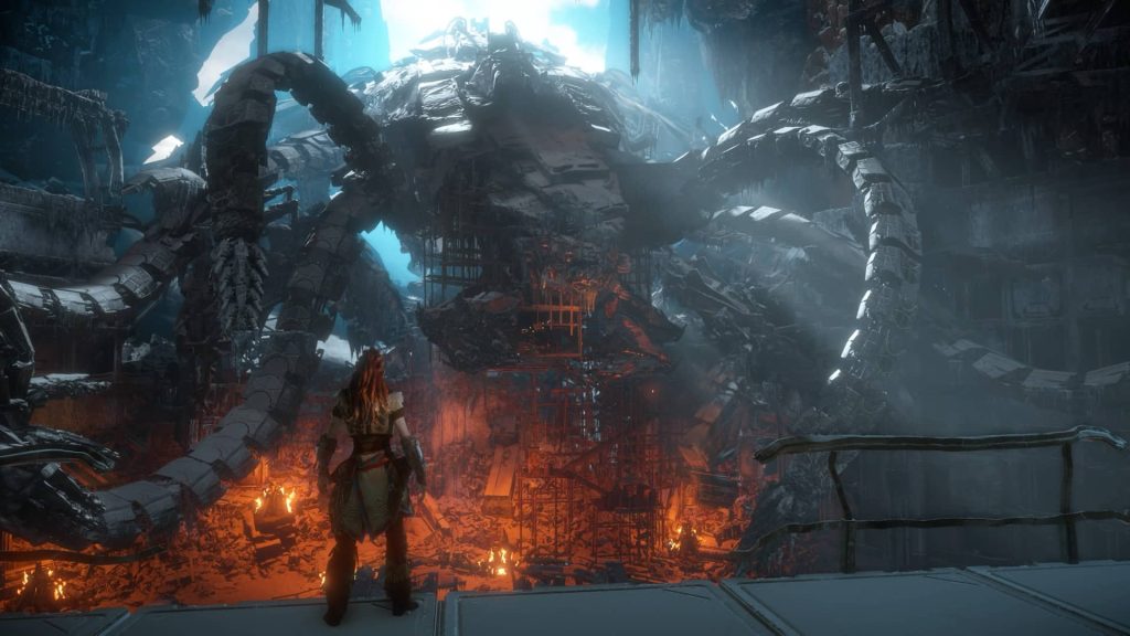 Horizon Zero Dawn Horus destroyer of the world