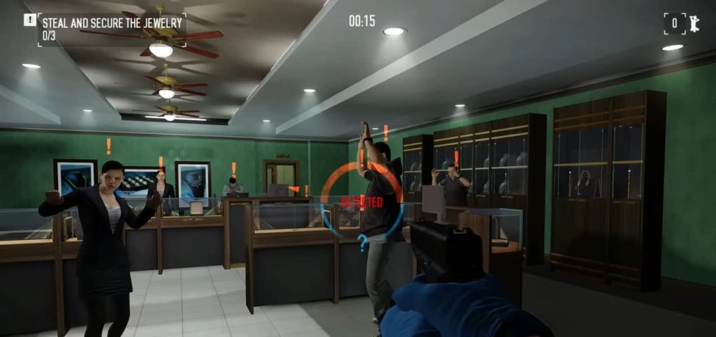 PayDay 2 Hands up