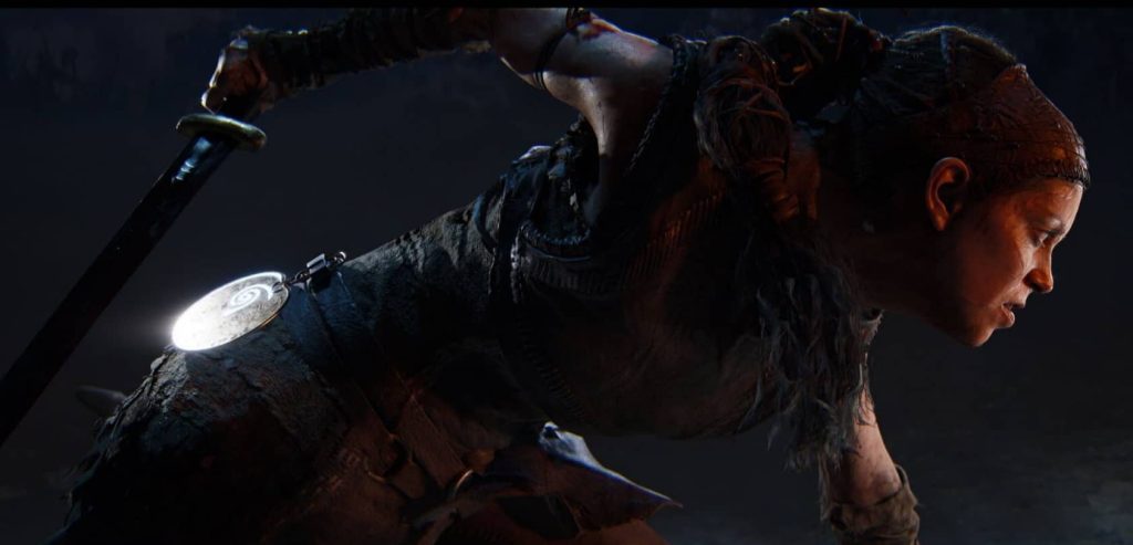 Senua's Saga: Hellblade II- Senua ready to fight