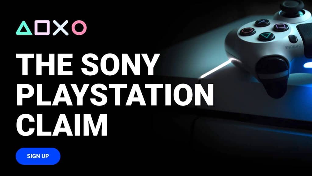 Sony Playstation Claim