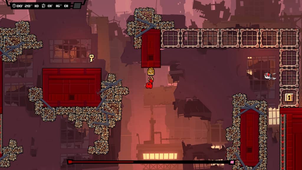 Super Meat Boy Great platforming