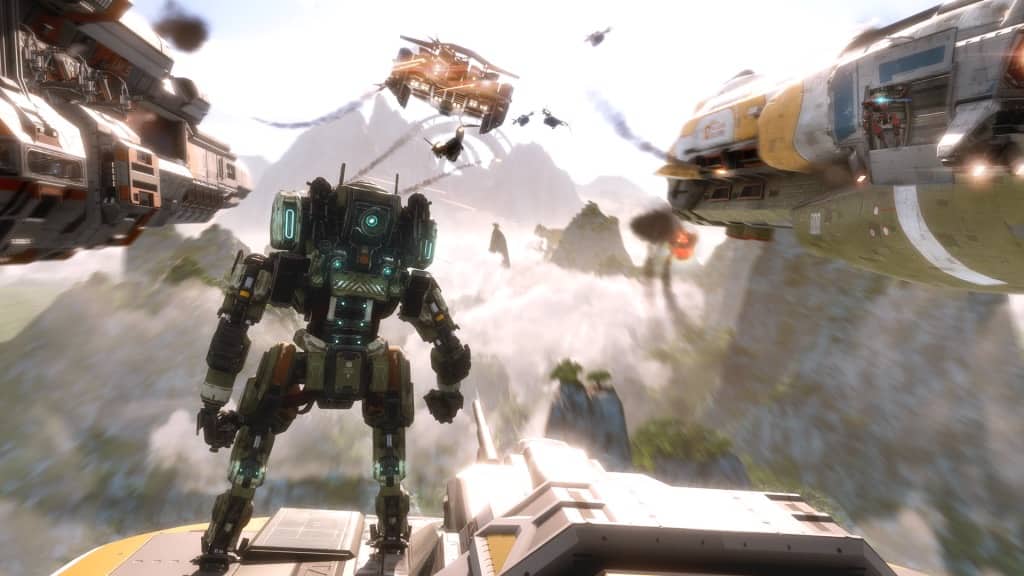 Titanfall 2 - Flying and frying