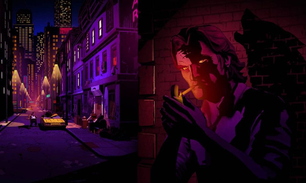 The Wolf Among Us Cigarrette before the visit