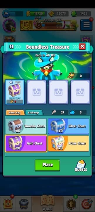 Archero Boundless Treasure Event