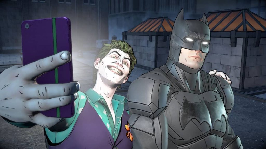 Batman The Enemy Within Joker selfie