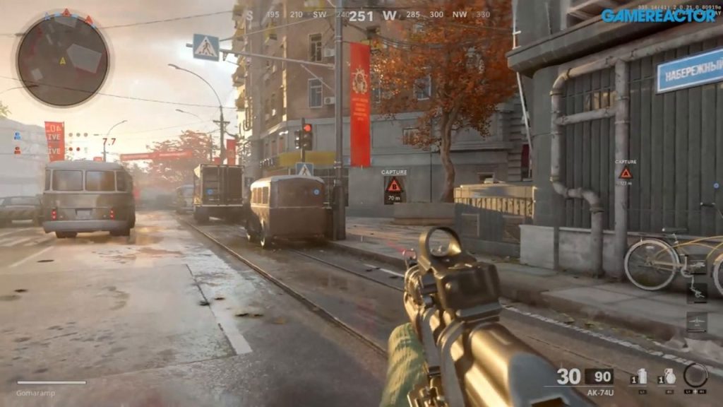 Call of Duty Black Ops Cold War Moscow shootout