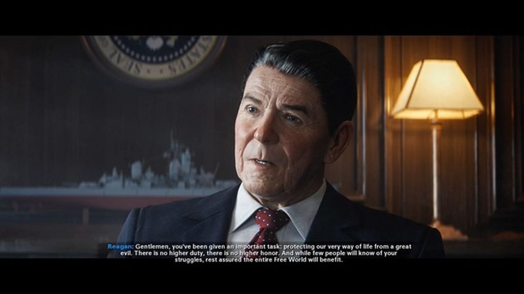 Call of Duty Black Ops Cold War President Reagan