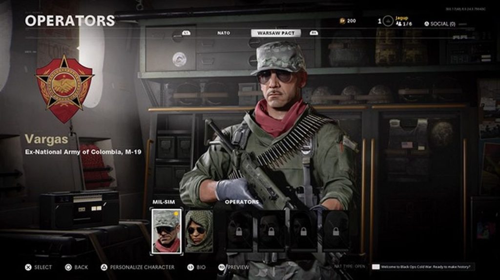 Call of Duty Black Ops Cold War multiplayer operator