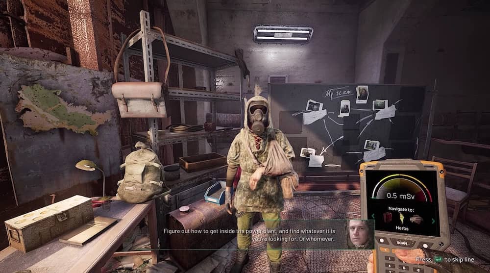 Chernobylite It is important to stock up before every expedition