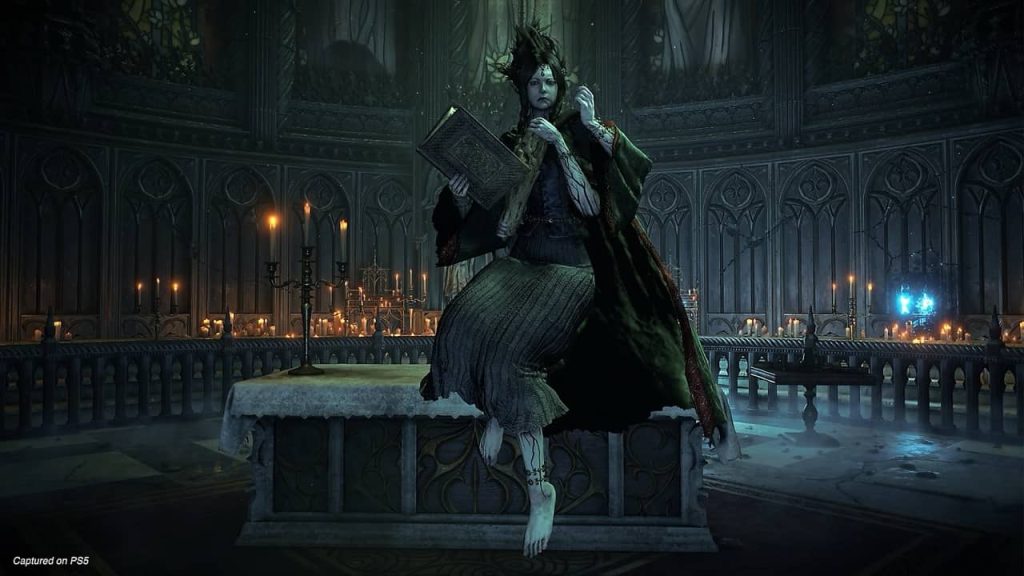 Demon's Souls Reading Book Monster