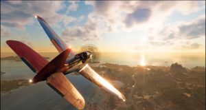 Far Cry 6 – FPS Game Gallery Far Cry 6 - Airplane Flying to Sunset