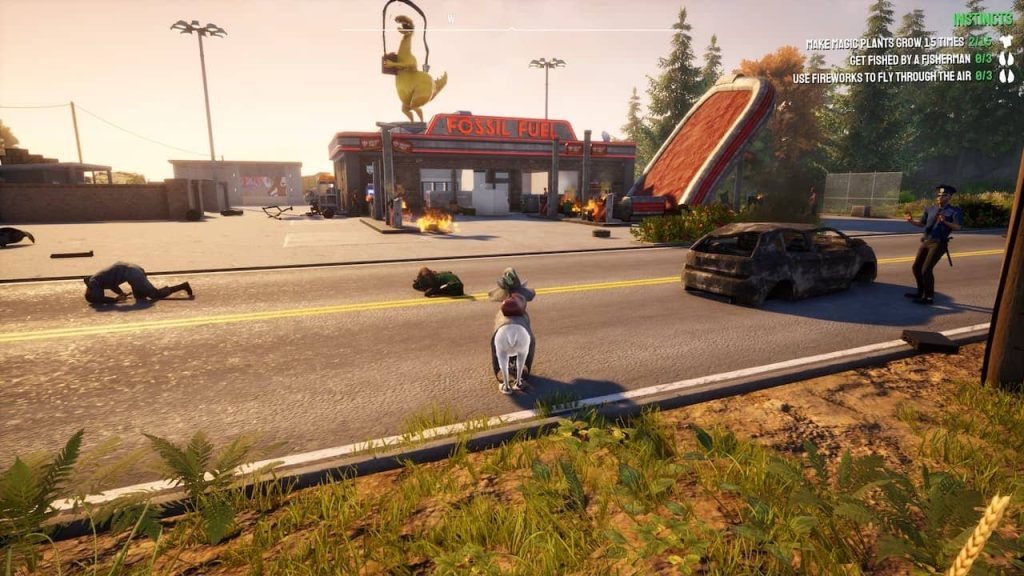 Goat Simulator Fossil Fuel Station