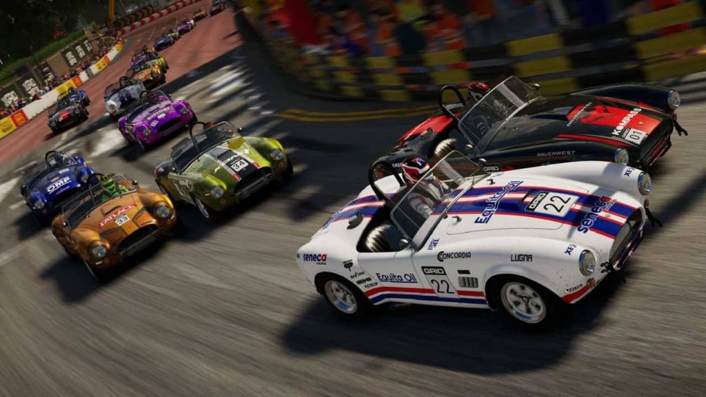 Grid Legends Old classics blasting through the streets