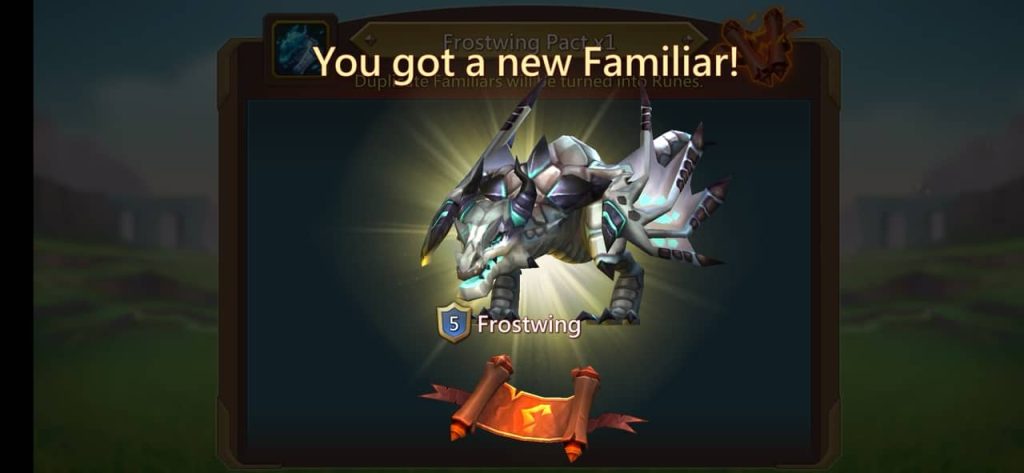 Lords Mobile Familiar Minion