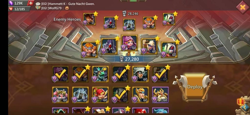 Lords Mobile Heroes Versus Heroes Colosseum