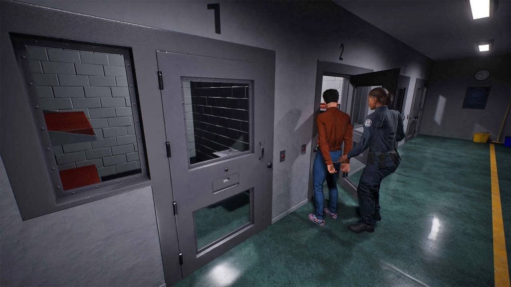 Police Simulator Taken to custody