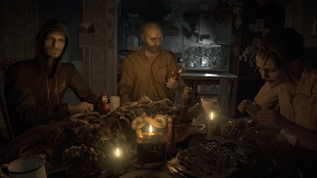 Resident Evil 7: Biohazard The Baker family