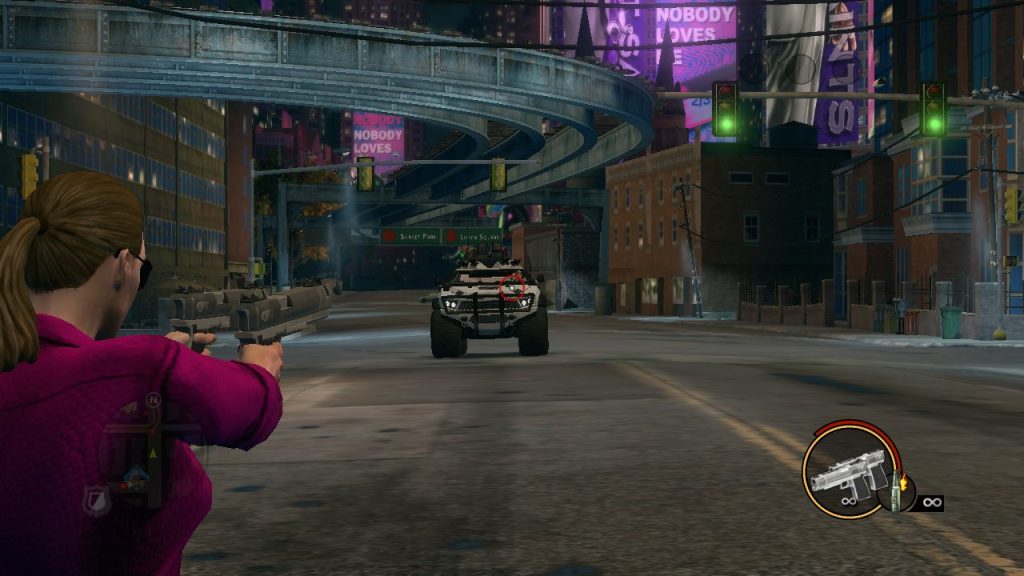 Saints Row The Third Aim Set Shoot the Soldier