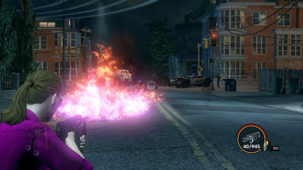 Saints Row The Third Blowing Up The Police