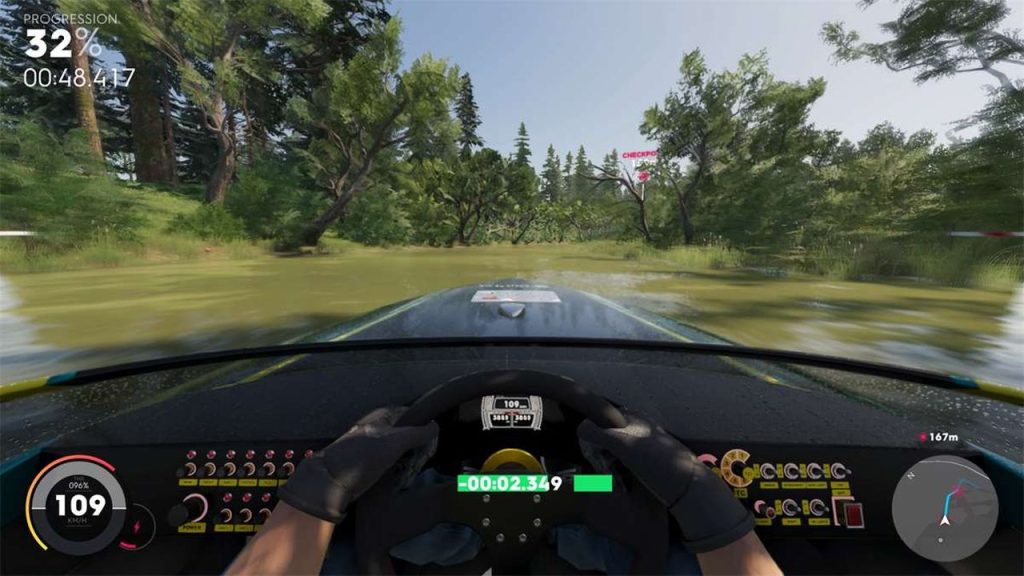 The Crew 2 Boat racing in swamps