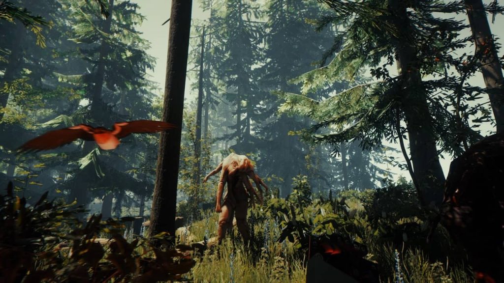 The Forest Weirdo monster sunday visit