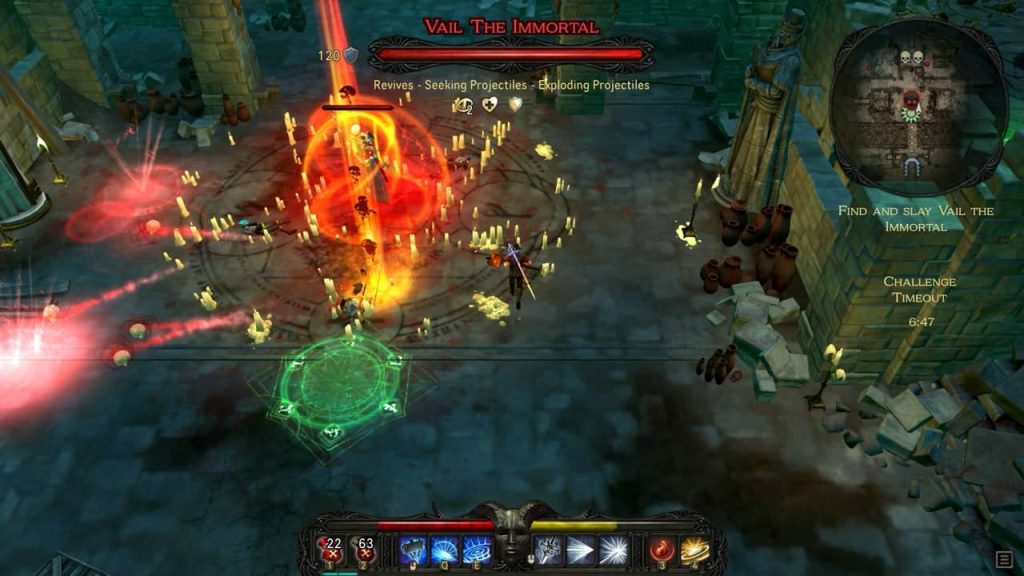 Victor Vran Vail The Immortal battle