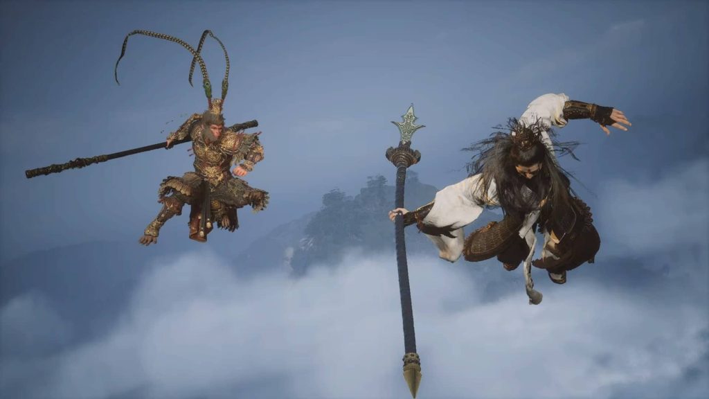 Black Myth Wukong Proper Chinese flying fights