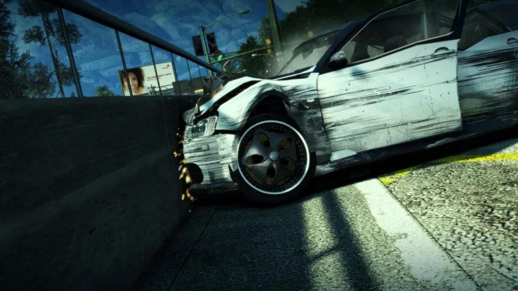 Burnout Paradise Remastered Detailed Destruction Model