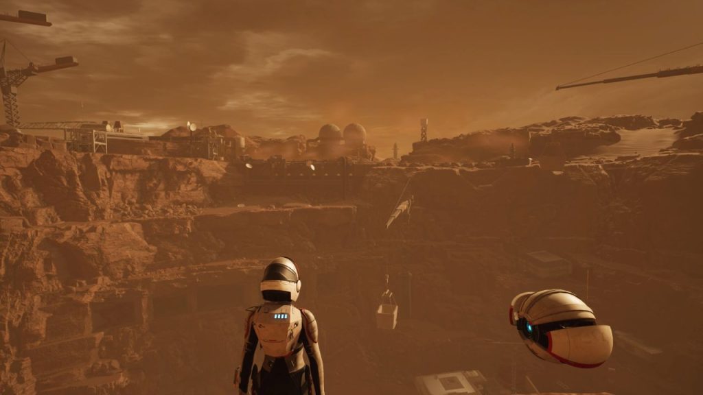 Deliver Us Mars Mine Near The Colony