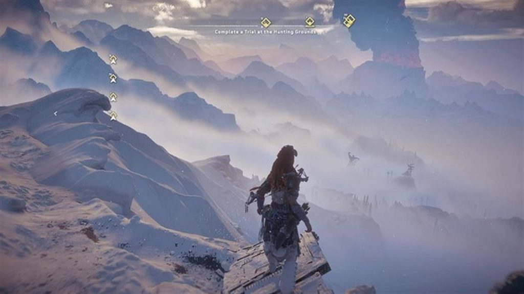 Horizon Zero Dawn Frozen Wilds Frozen wastes