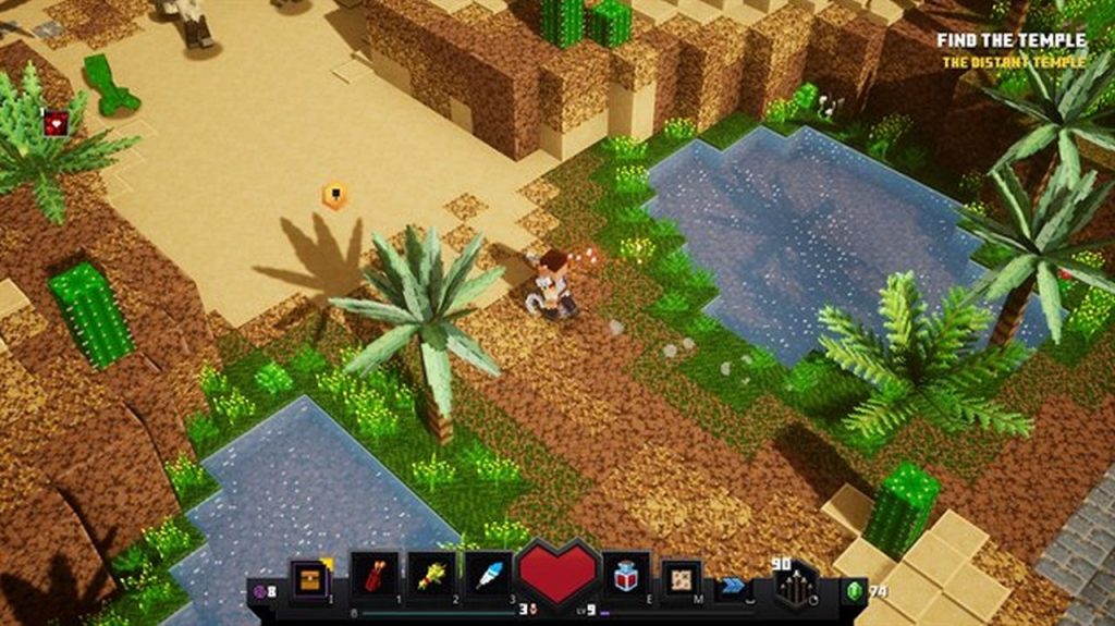 Minecraft Dungeons Beach biome