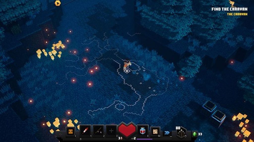 Minecraft Dungeons Excellent Diablo-style map orientation