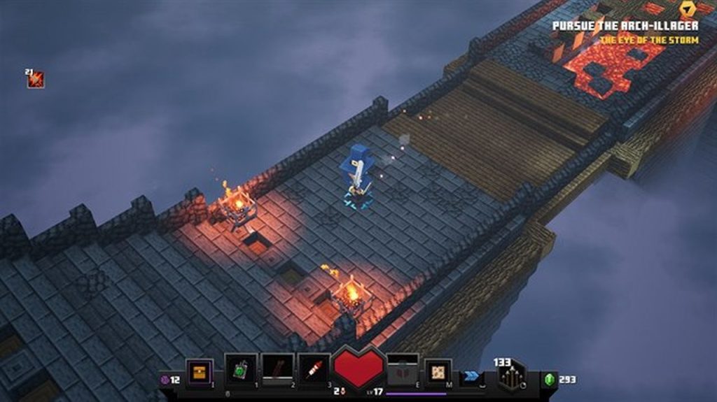 Minecraft Dungeons Searching the fortress