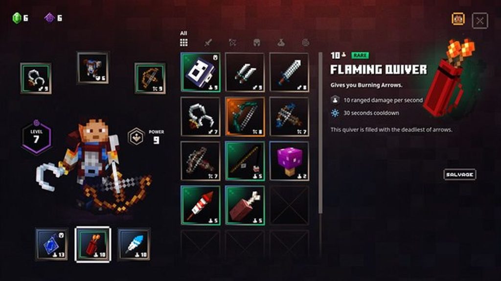 Minecraft Dungeons equipment upgrades are crucial