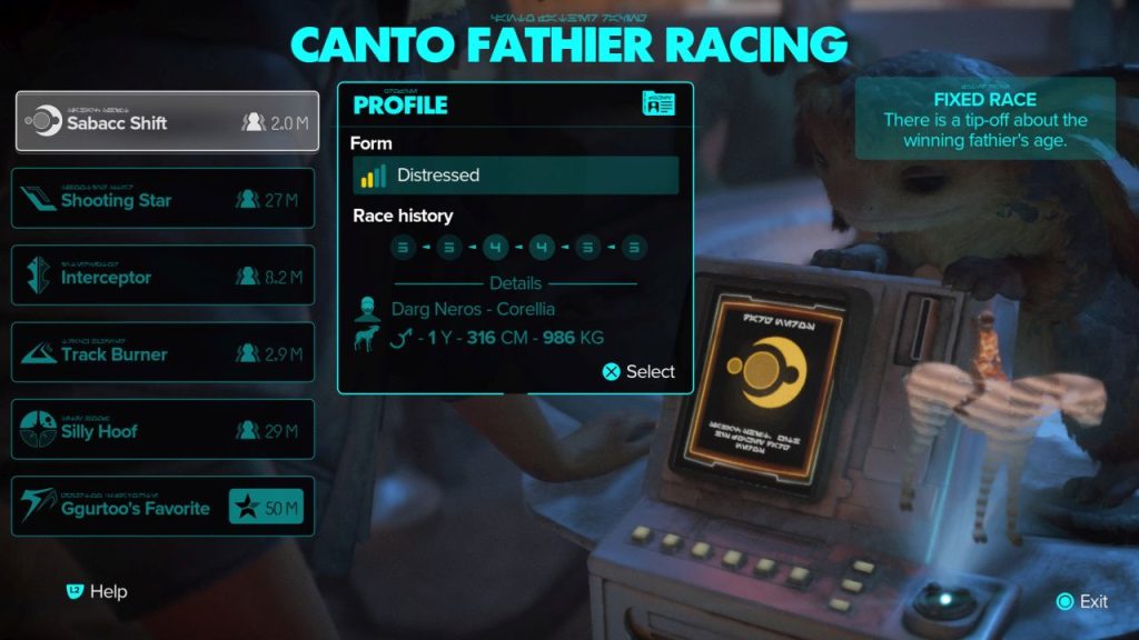 Star Wars Outlaws Betting place