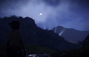 Star Wars Outlaws: A Galactic Potential Drowning in the Mediocrity Star Wars Outlaws Sneaking Into The Base At Night