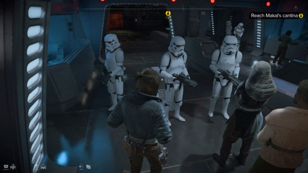 Star Wars Outlaws Stormtrooper checkpoint