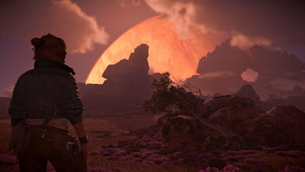 
Star Wars Outlaws Sunset in Toshara